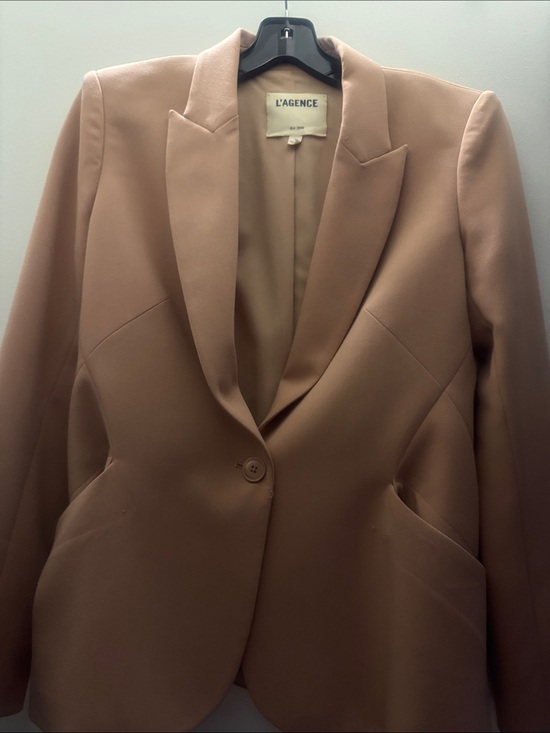 L'AGENCE Jackets & Blazers - L'AGENCE Tailored Blazer in Dusty Rose
